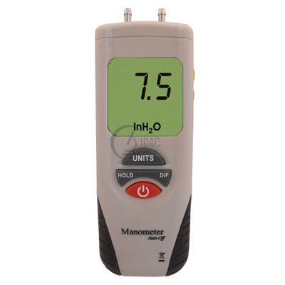 Dual-Input Digital Manometer