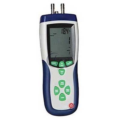 Pressure and Flow Meter with NIST-Traceable Calibration