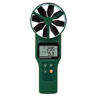 Large-Vane CFM/CMM Thermoanemometers