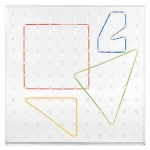 Transparent Geoboard