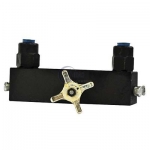 Two-Gauge Manifold for Manual Hydraulic Press Test